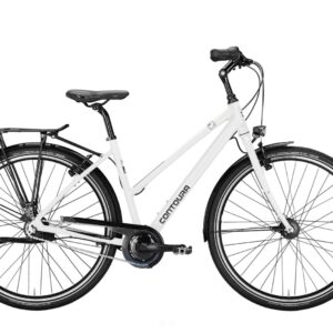 E-Bike Contoura | AL-2 mit robustem Rahmen und Komfortsattel.