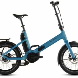 E-Bike Cube Fold Hybrid Comfort 545 mit Akku und Gepäckträger.